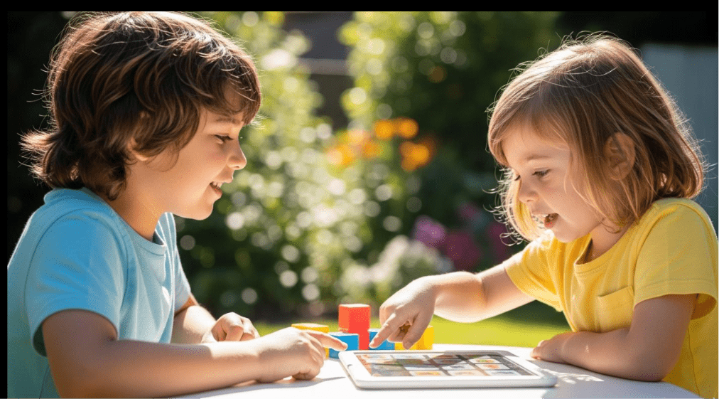 Tempo de tela Infantil